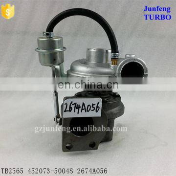 TB2565 turbocharger 2674A056 11999239 9011999239 452073-5004S Turbo used for Volvo-Penta Marine diesel engine spare parts