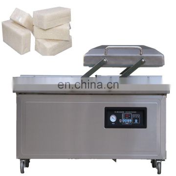 good price double chamber meat/rice/sausage vacuum packing machine