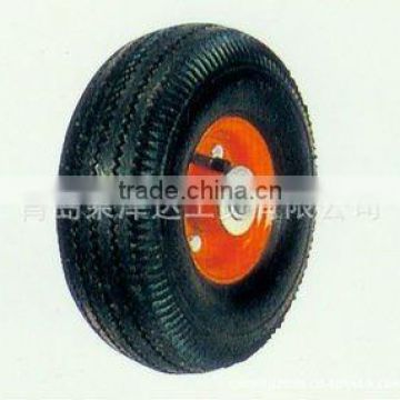 durable specification standard inflatable high quality rubber wear-resisting pneumatic wheel ypr007