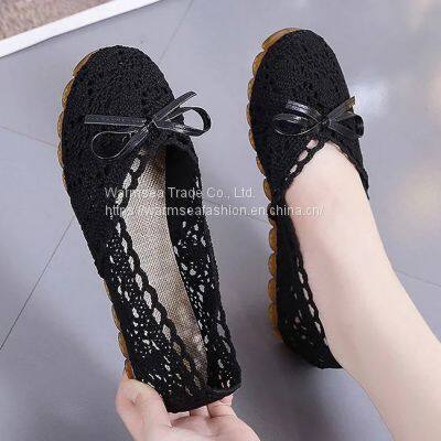 ladies women fashion leisure outdoor breathable flat shoes