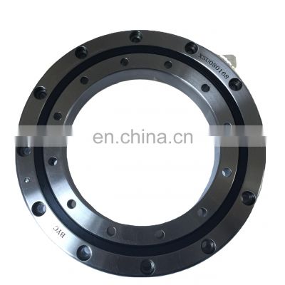 High precision  XSU080168 crossed roller bearing|thin section slewing bearing 130*205*25.4mm
