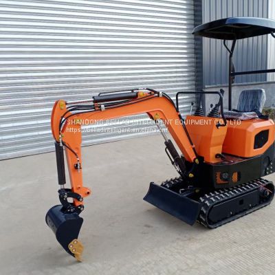 hot selling with the factory price on sale company  small track excavator with high-performance ISUZU engine energy-efficient and environmentally friendly