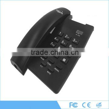 cheap black office use wired new style telephone