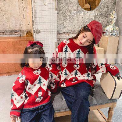 Best Seller Polyester Spring Autumn Fashion Pullover Quality Womens Christmas Sweater 2021