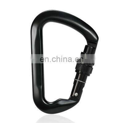 JRSGS Auto Locking Carabiner for Camping Muti-function 30KN Outdoor Climbing Activity Aluminum Anodizing Snap Hook S7112B