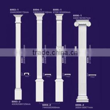 PU Foam Polyurethane Plastic Pillars for Decoration Decorative Lighted Lowes Roman Column and Pillars Design from Guangdong