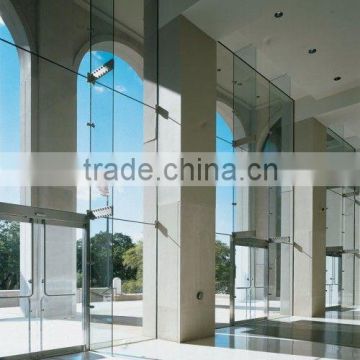 Point Fixing Glass Curtain Wall/ Spider Wall/ Curtain Wall with installation support