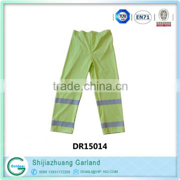 china supplier prices cheap yellow/any color pu rainwear
