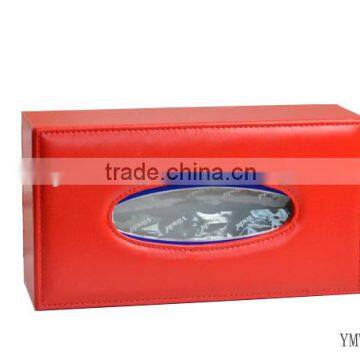 PU Leather Tissue Box for Home & Hotel Supplies
