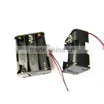 6xAA Cell(UM-3*6) Battery Holder With Wire Lead
