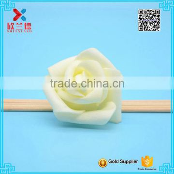 wholesale White Foam Decorative Artificial rose Flowers