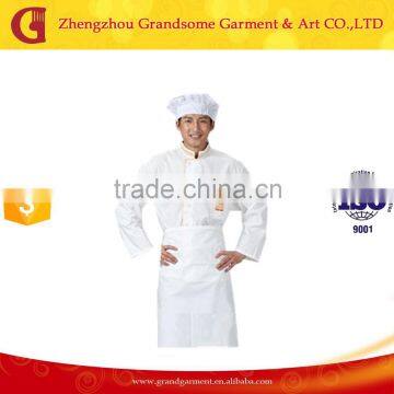 Alibaba Wholesale Custom White Chef Apron high Quality and competetive