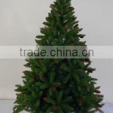 beautiful PVC christmas tree with ornament