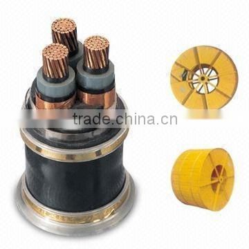 0.6/1kv-26/35kv copper conductor coal power cable XLPE Insulated Pvc Coated