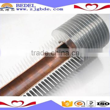 High Quality Aluminum / Copper Extruded Finned Tube in Automotive Engineering as Heat Exchangers