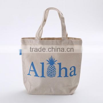 Alibaba hot sale low price white shopping bag promotional recyclable shopping cotton bag