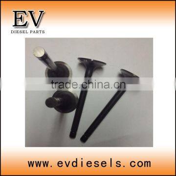 construction machinery engine 6D16 6D16T valve intake / exhaust valve / valve guide / valve seat