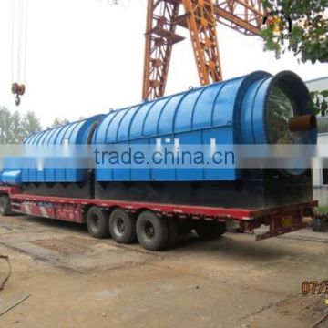 300 square meters for plastic to oil plant pyrolysis plant
