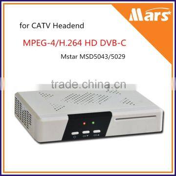 CATV Mstar MSD 5029 H.264 HD STB Cable Receiver,DVB-C MPEG4 STB