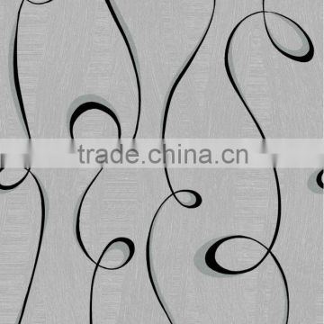 F3056 Grey and Black wallpaper decorative economic wallpaper                        
                                                Quality Choice