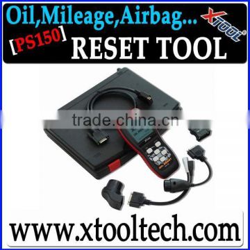 [PS150] reset oil service light,oil inspection light,service mileage, service intervals and airbag