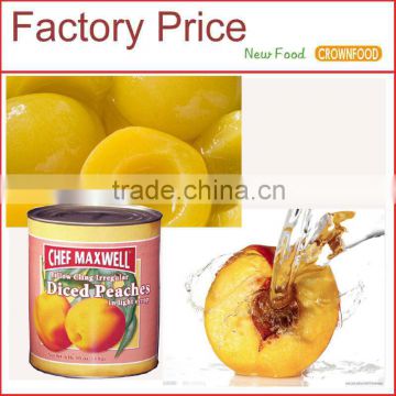 better fresh canned China peach