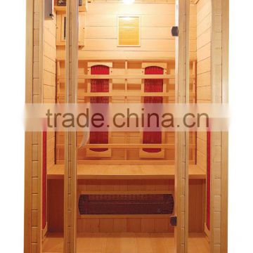 China produced European hot sale 2 person gym with infrared sauna