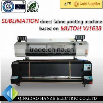 MUTOH 1638 Sublimation digital fabric direct printing machine