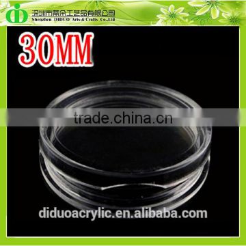 DDP-B003 Trade Assurance Chinese Factory Wholesale 30mm Diameter Coin Capsules
