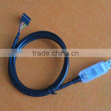 USB to TTL Serial Cable FTDI chipset +5V Black
