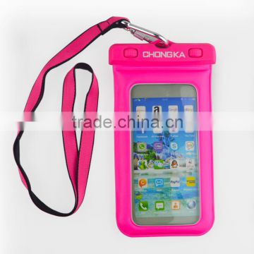 Customized High Quality PVC Waterproof Mobile Phone Bag for All Size