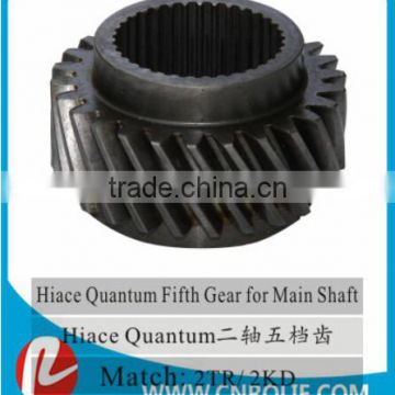 toyota hiace gearbox quantum fifth gear hiace transmission gear for 2TR and 2kd