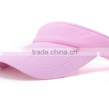 custom high quality mesh sports visor cap