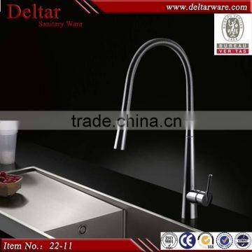 china supplier spring loaded kitchen sink mixer tap faucets, brass hot and cold water kitchen tap