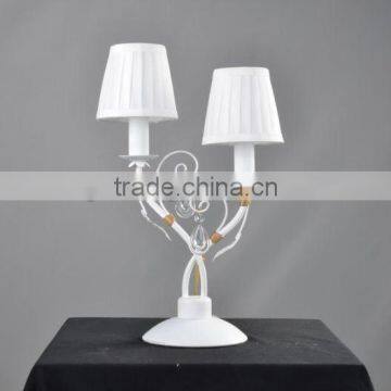 wholesale decorative lamps fabric shade metal body