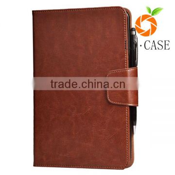 Business style fold tablet Cover Leather Case for ipad pro