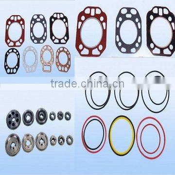 single cylinder diesel engine parts R175 S195 S1100 S1110 gear water seal ring gasket