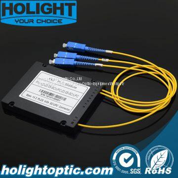 1*2 ABS Module PLC Splitter 2.0mm with Sc Connector