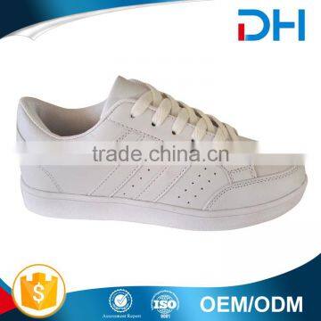 PU outsole comfortable white high quality shoes for women