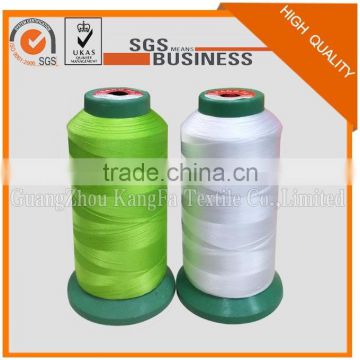 high tenacity high resilience1680D/3 100% polyester spun ring drop sewing thread