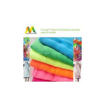 Shining F Series Fluorescent Colorants Used For Textile