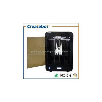 Createbot 3d printer  3d max printing no heatbed, LCD screen with dual-extruder