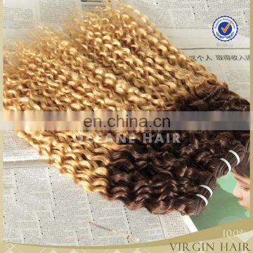 100% cheap two tone brazilian hair weave,613 blonde hair weave