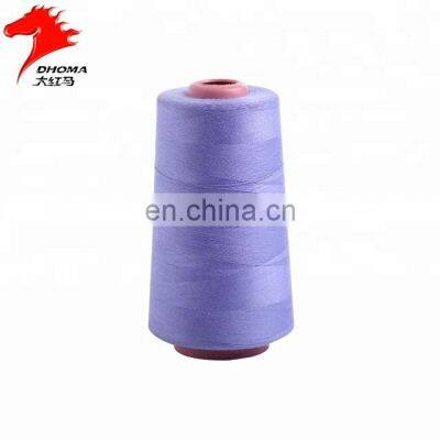 Stock colors 100% Spun Polyester sewing thread 40/2 and 50/2 for garments