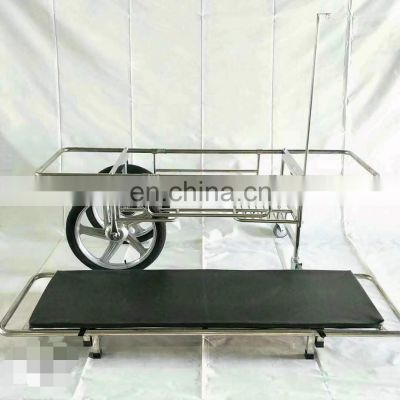 Stainless steel Ambulance Emergency patient Transport Stretcher patient Trolley