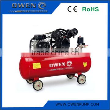 Portable piston belt driven industrial air compressor with CE,ROHS