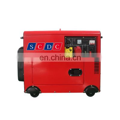 Small Portable Air-Cooled Silent Diesel Generator for Sale