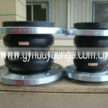 double sphere flange type rubber expansion joint