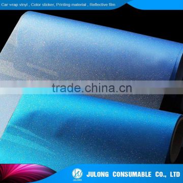 Professional produce Glitter diamond car headlight vinyl car light film sticker pvc headlight film with low price