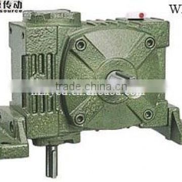 Wpwv small cast iron housing electric motor 90 degree transmission worm gearbox